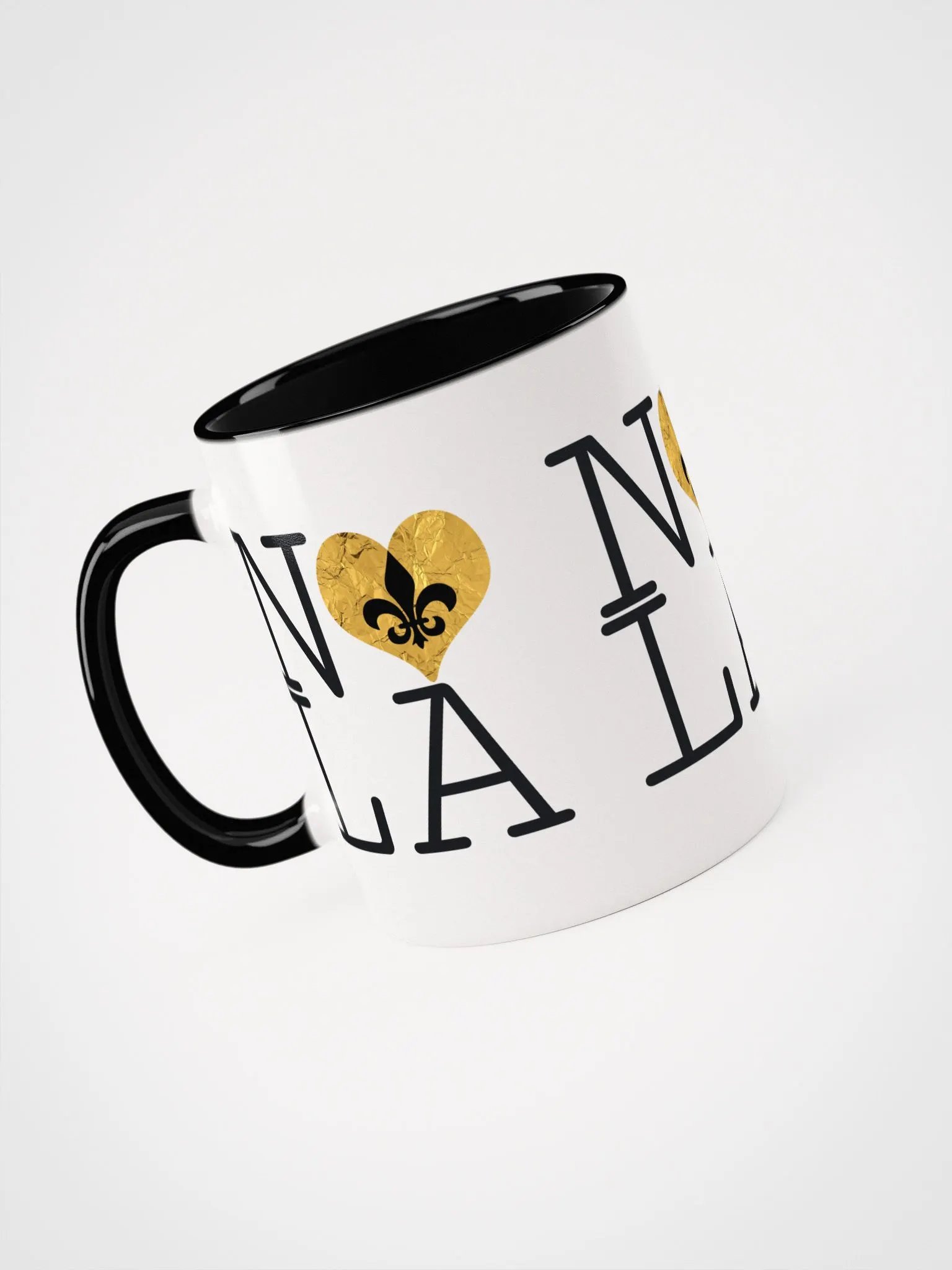 I LOVE NOLA **BIGSHOT COLOR MUG** (GOLD WRAP) product image (3)
