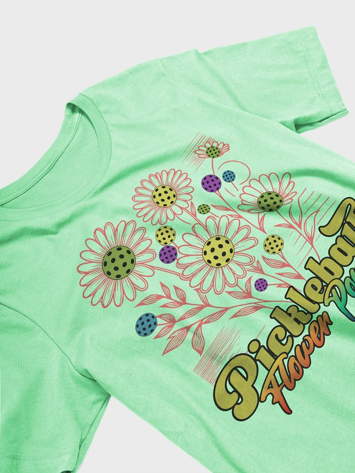 Pickleball Flower Power T-Shirt product image (29)