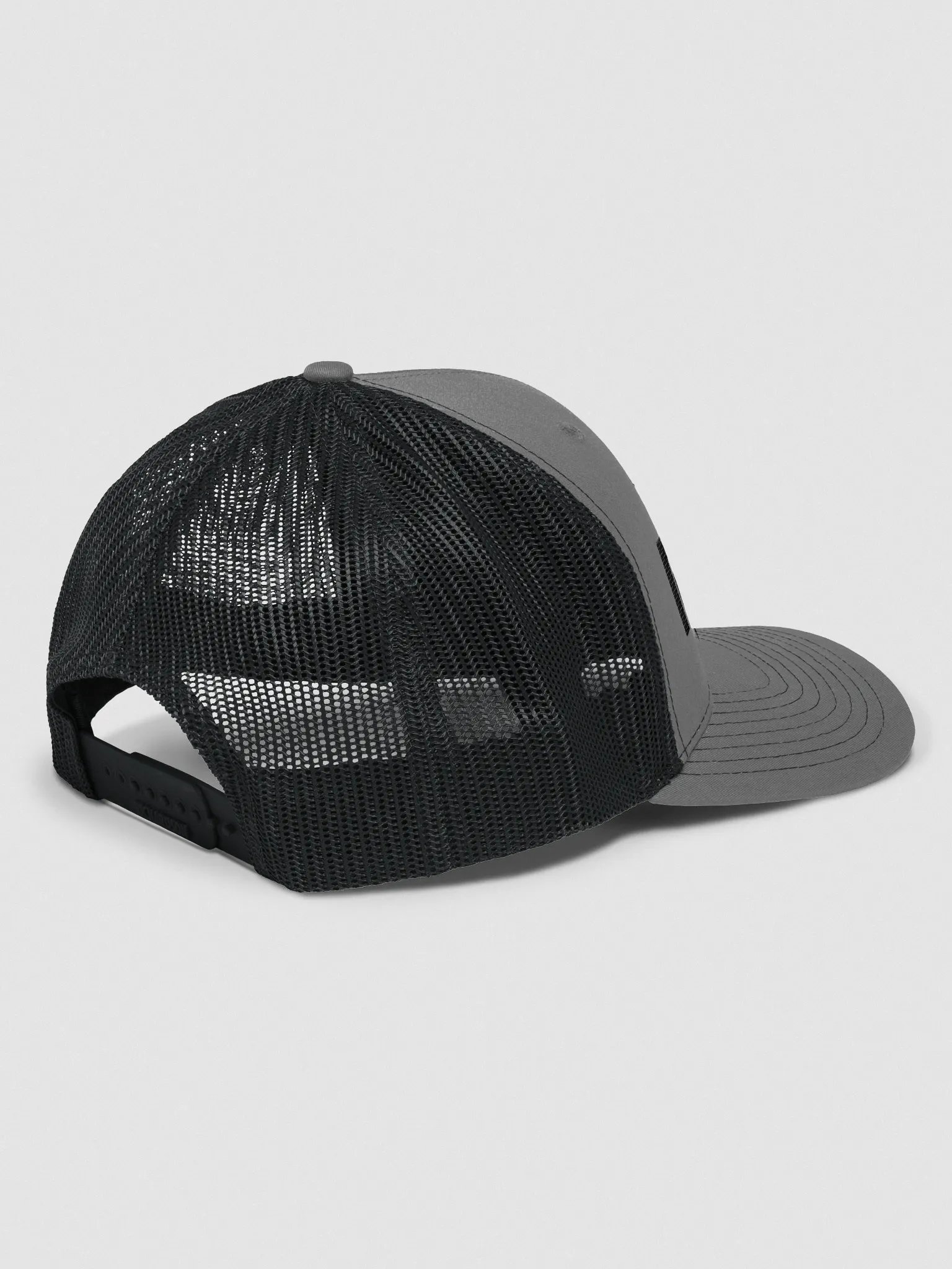 Trucker Hat | Gray / with black and yellow product image (3)