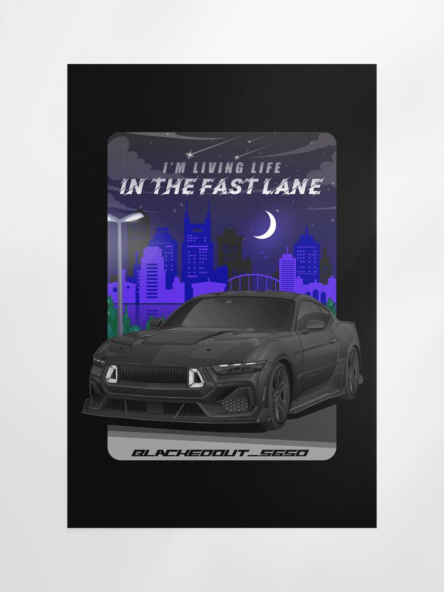 Poster - blackedout_s650 product image (1)