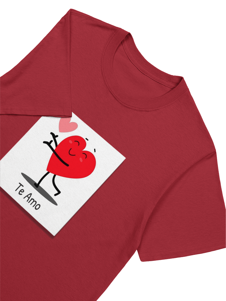 Te Amo Heart Unisex T-Shirt product image (10)