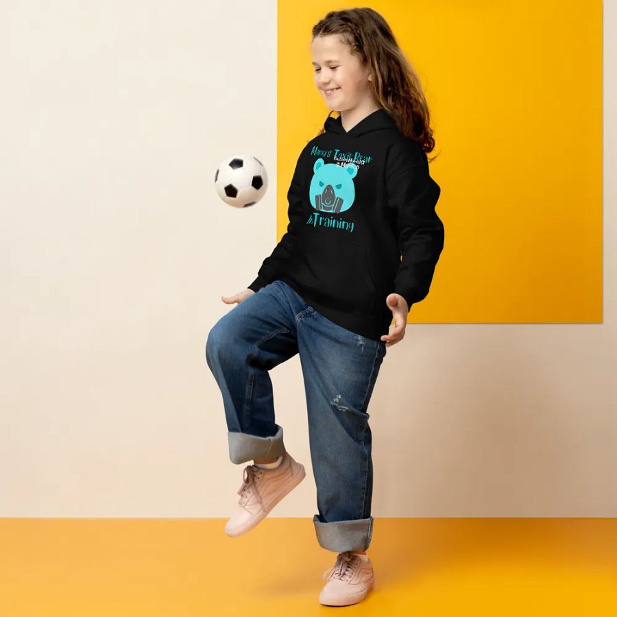 Toxic Bear In Training Kids Hoodie product image (22)
