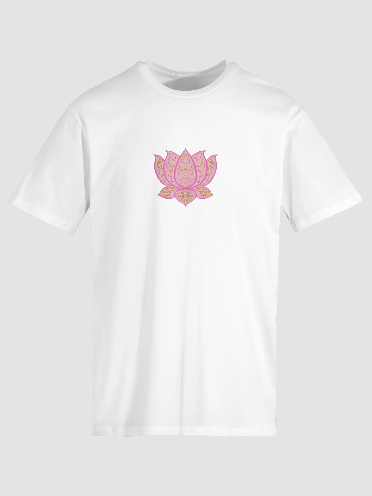 Golden Lotus Eye Unisex T-Shirt product image (5)