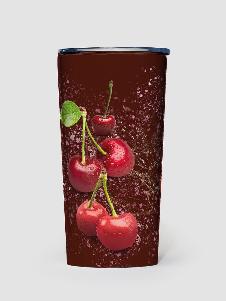 Cherry Sparkle 20oz Stainless Steel Tumbler for trendy ladies girls moms friends colleagues product image (1)