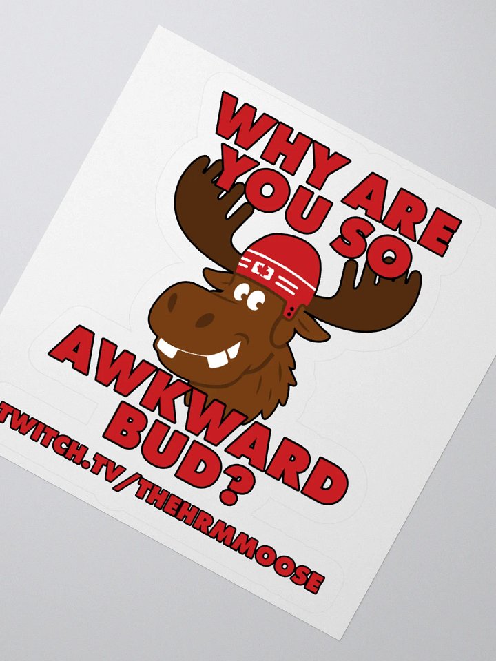 Awkward Bud Sticker product image (5)