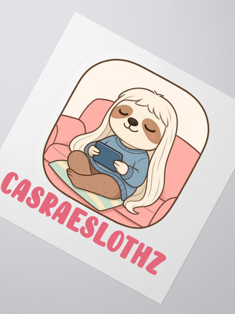 CasRaeSlothz Sticker product image (5)