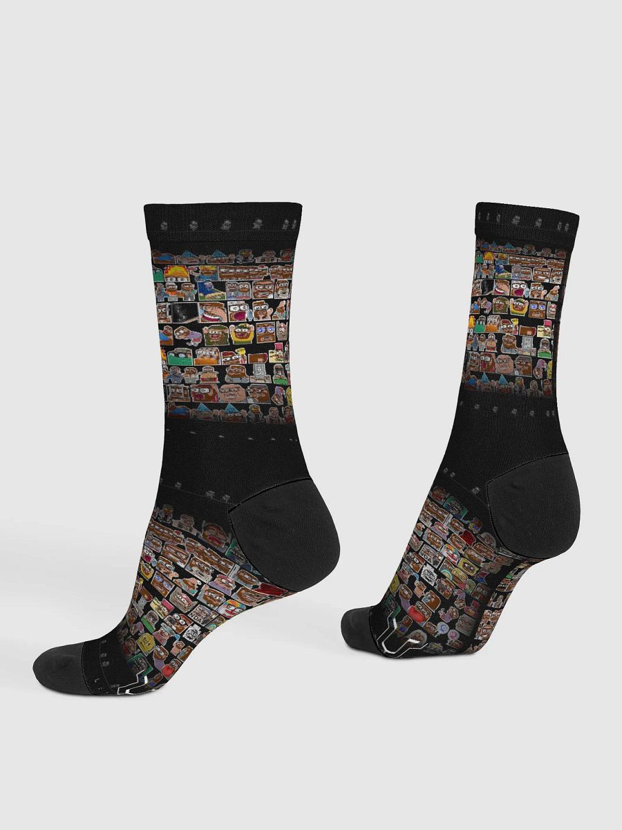 Premium Leopard emote collage socks product image (4)