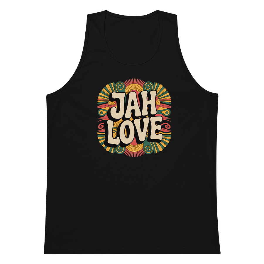 JAH LOVE Retro Tank Top product image (5)