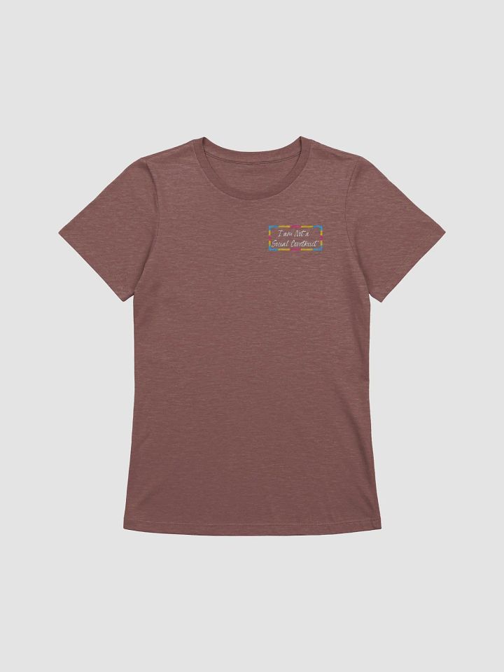 I am Not a Social Construct (wt) - Pan - Women's Relaxed Fit T product image (21)