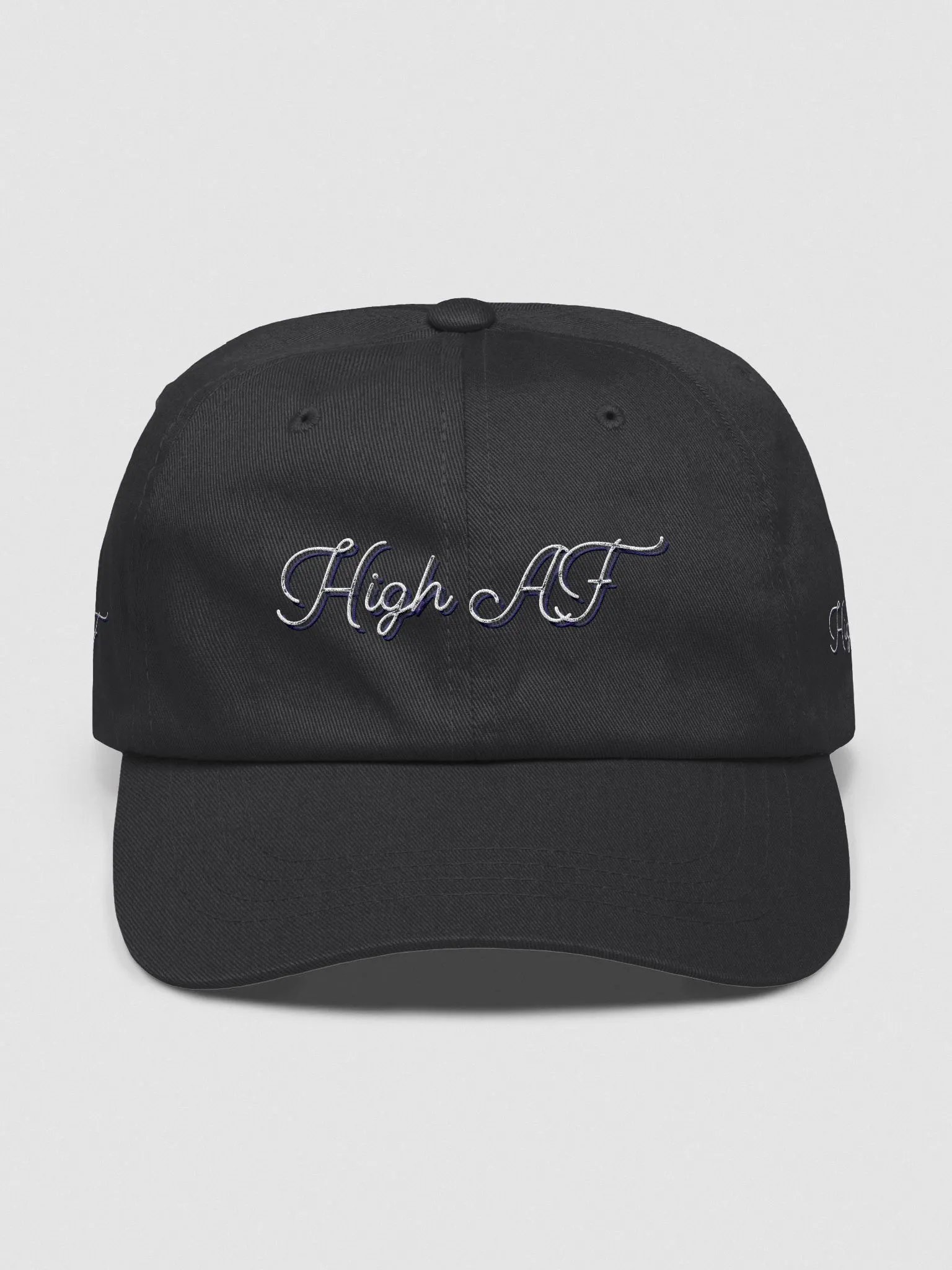 High AF (blk dad hat) product image (1)