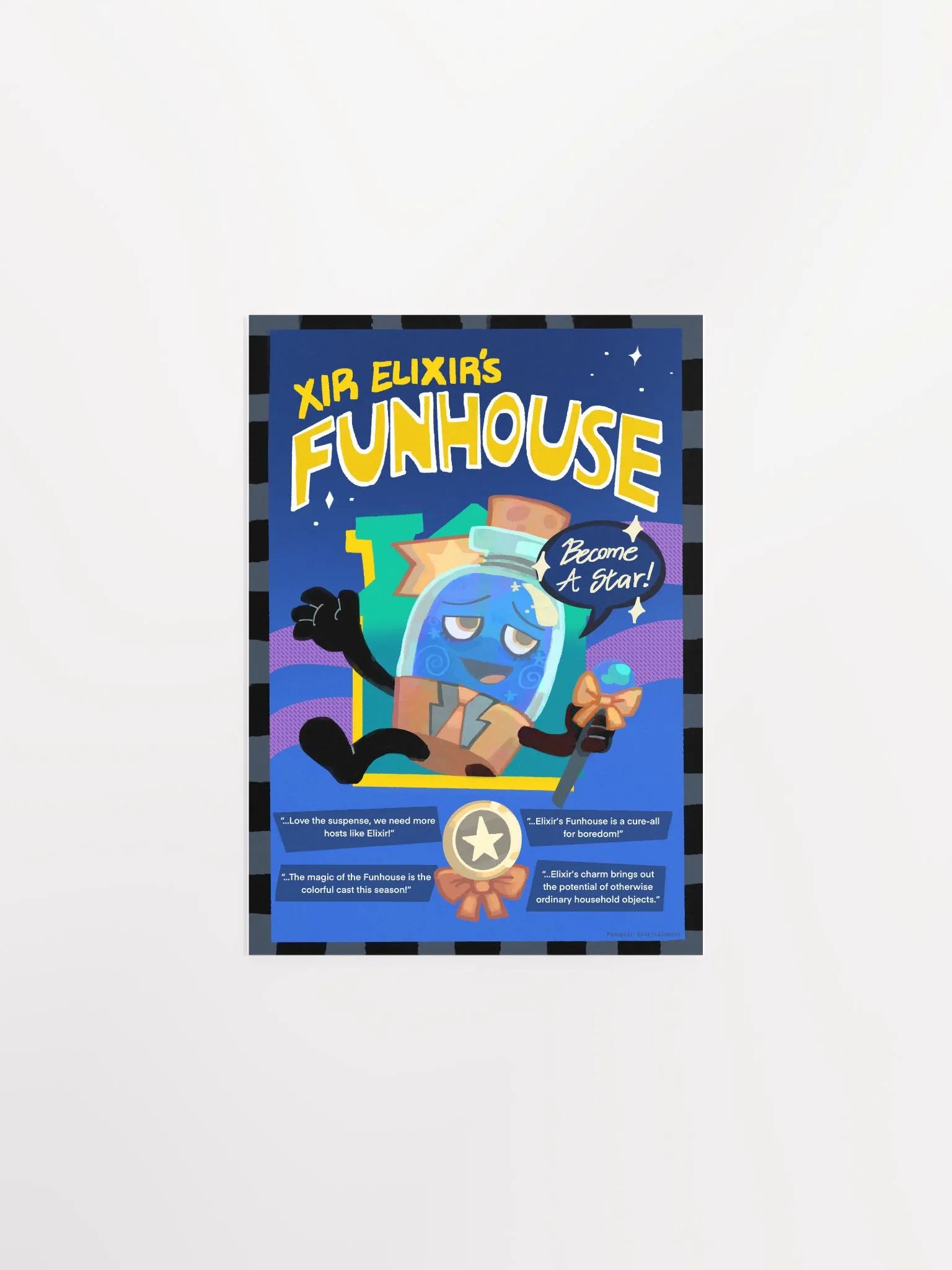 Elixir's Funhouse Vibrant Poster product image (1)