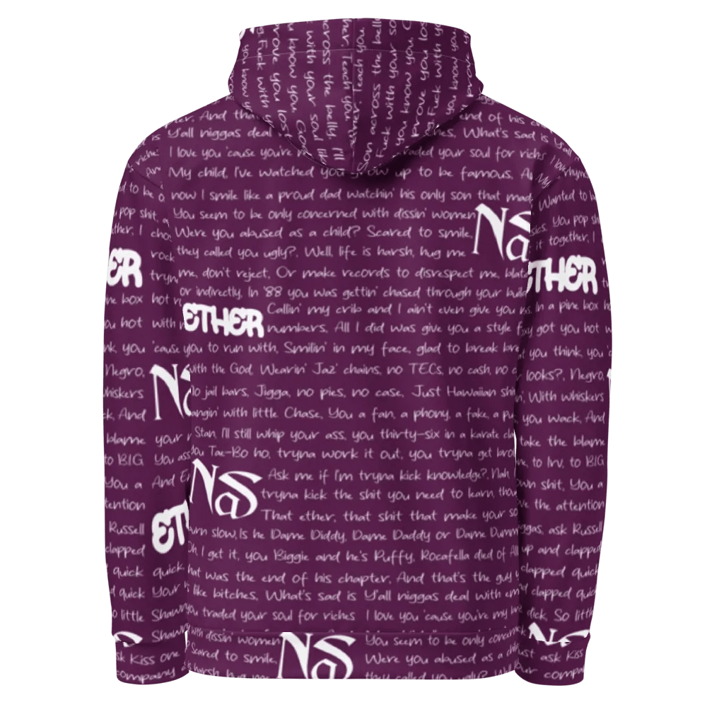 Ether - Nas - PURPLE - Unisex Hoodie product image (3)