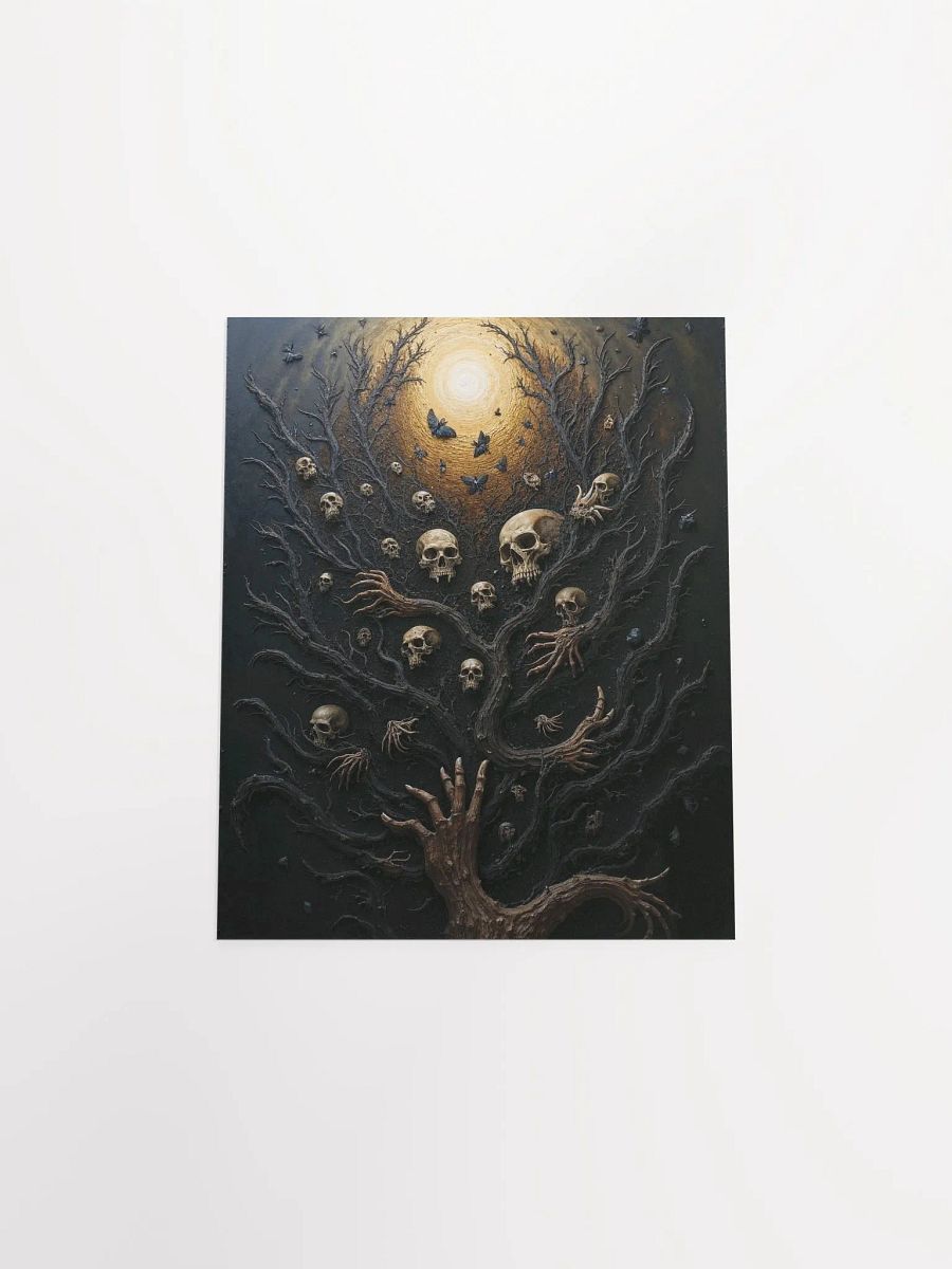 Skeletal Surrealism Matte Poster product image (29)