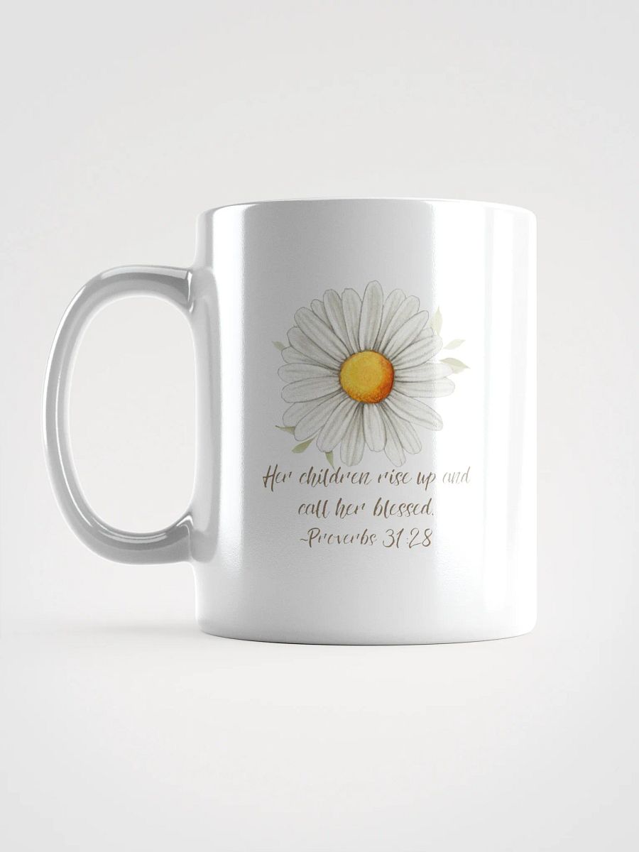 Blessed Mom White Glossy Mug product image (18)