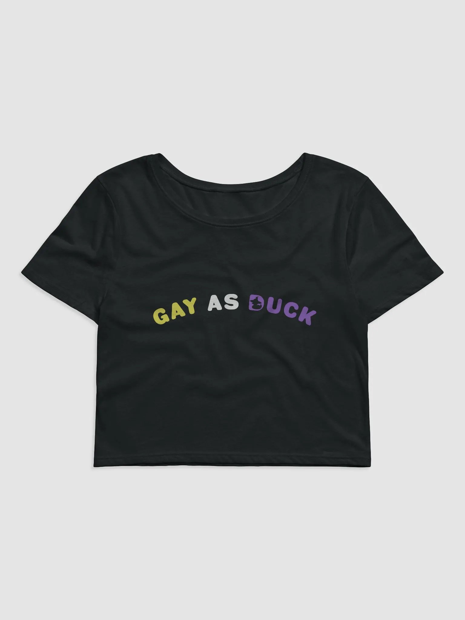 Gay As Duck Crop - Enby product image (1)