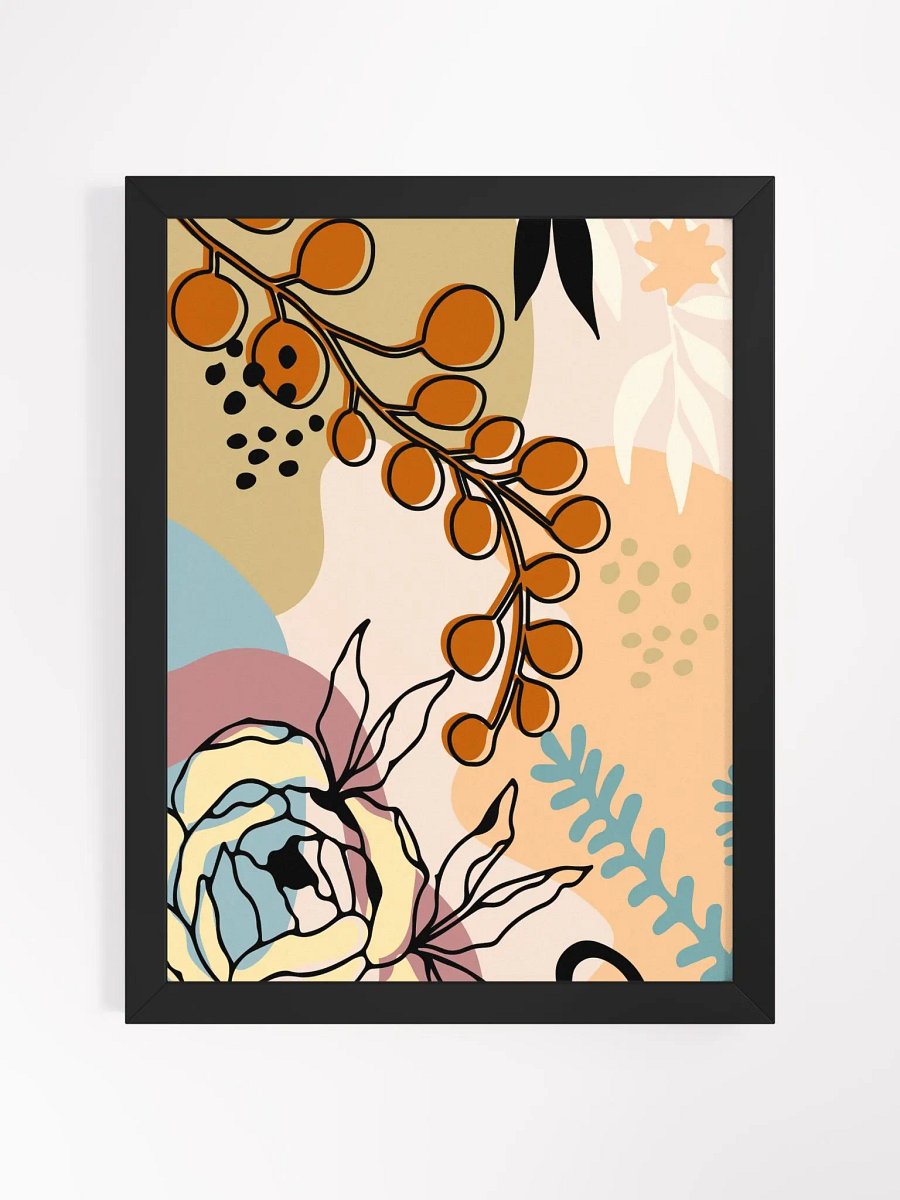 Botanical Symphony Framed Poster product image (5)