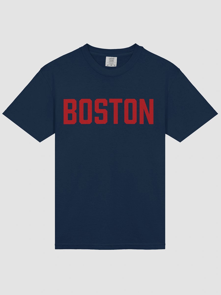 Classic Boston Tee – Navy Edition product image (3)