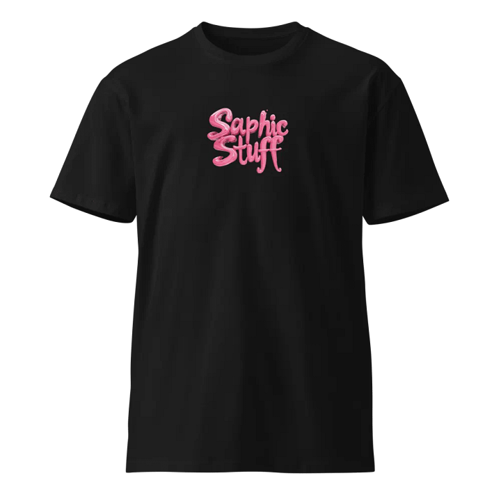 Black t-shirt - Sapphic Stuff product image (1)