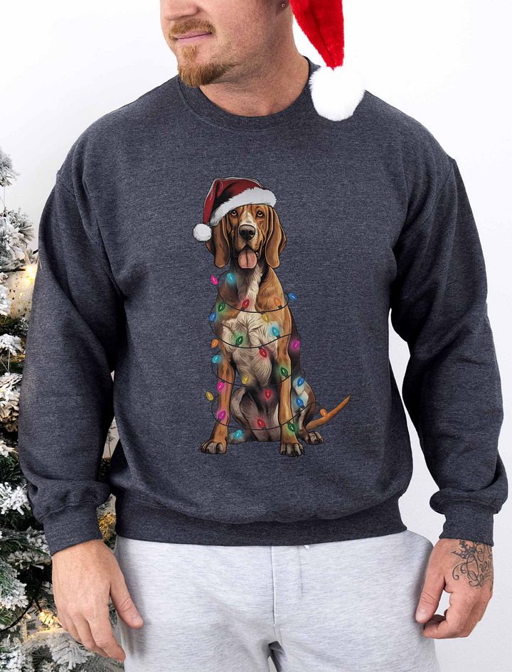 Funny American English Coonhound Christmas Sweatshirt product image (1)