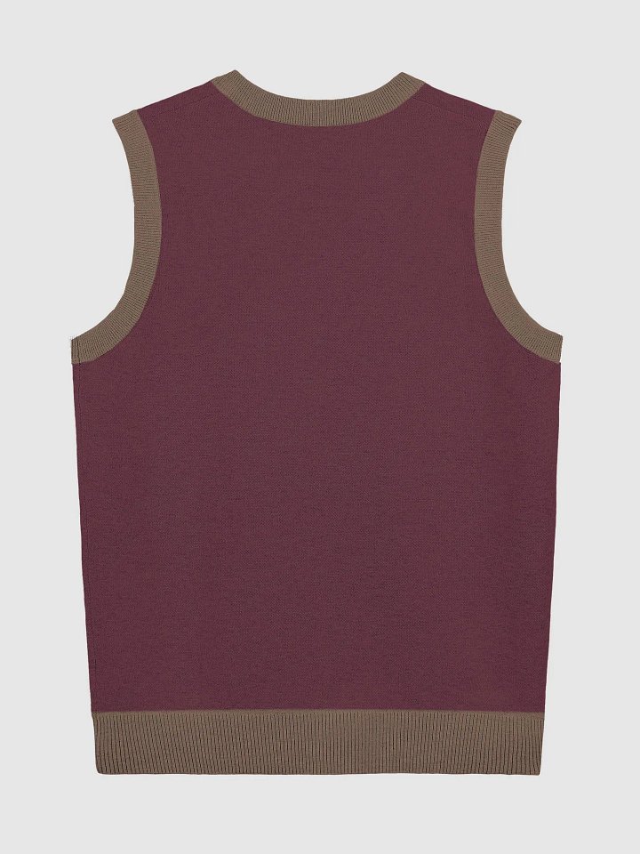 Customizable Jacquard V-Neck Vest product image (6)