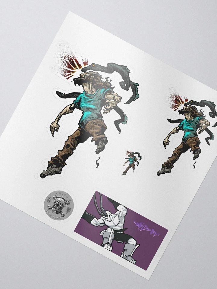 LampreyMan Sticker product image (2)