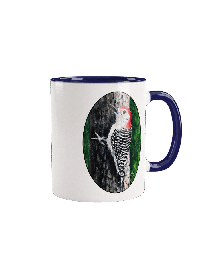 Vibrant Woodpecker Ceramic Mug product image (2)