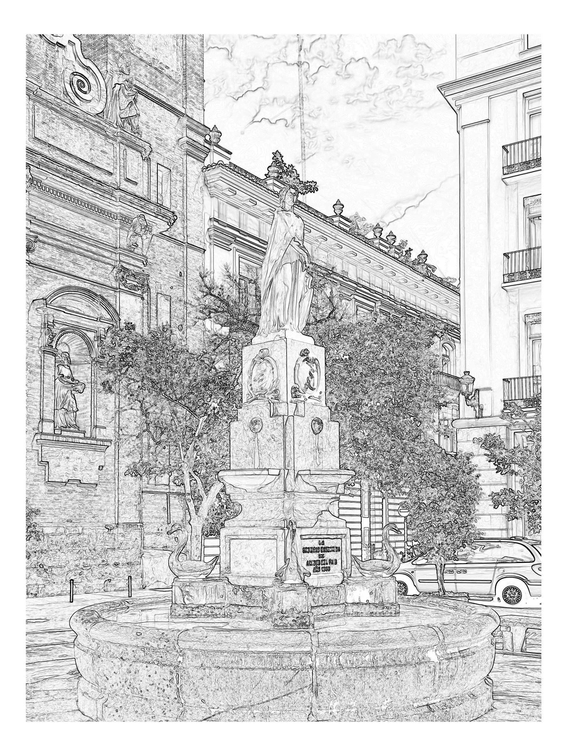 Cool Down [Color] | Adult Coloring Book: Valencia product image (3)