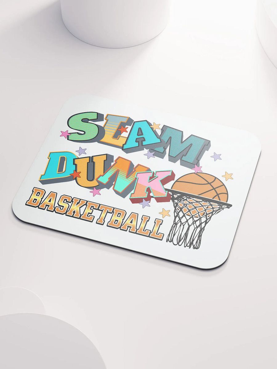 Basketball Slam Dunk Classic Mouse Pad product image (3)