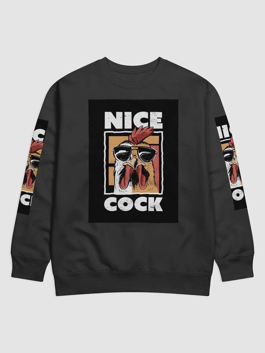 Nice Cock Cartoon Rooster Sweatshirt product image (1)