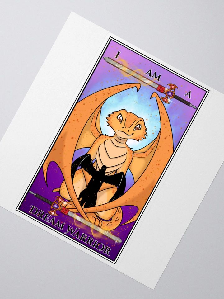 Day of the Dragon Tarot Card Sticker product image (4)