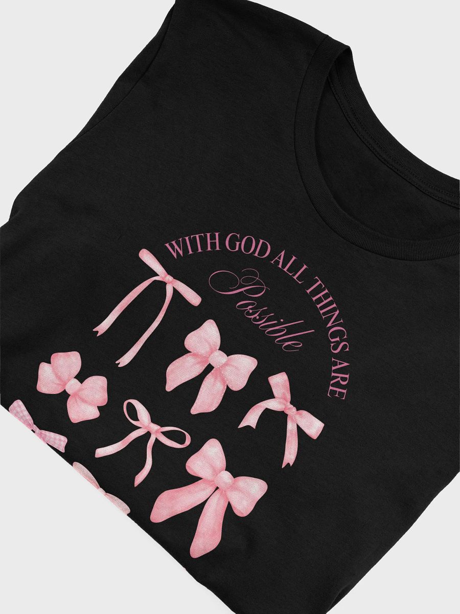 With God All Things Are Possible T-Shirt product image (13)
