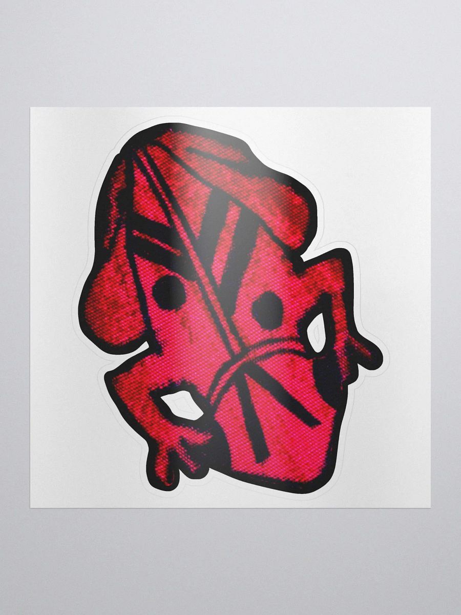 Big Frog Sticker in Cerise product image (1)
