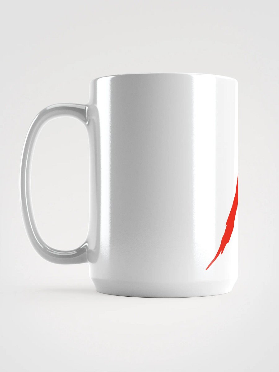 Red X White Glossy Mug product image (6)