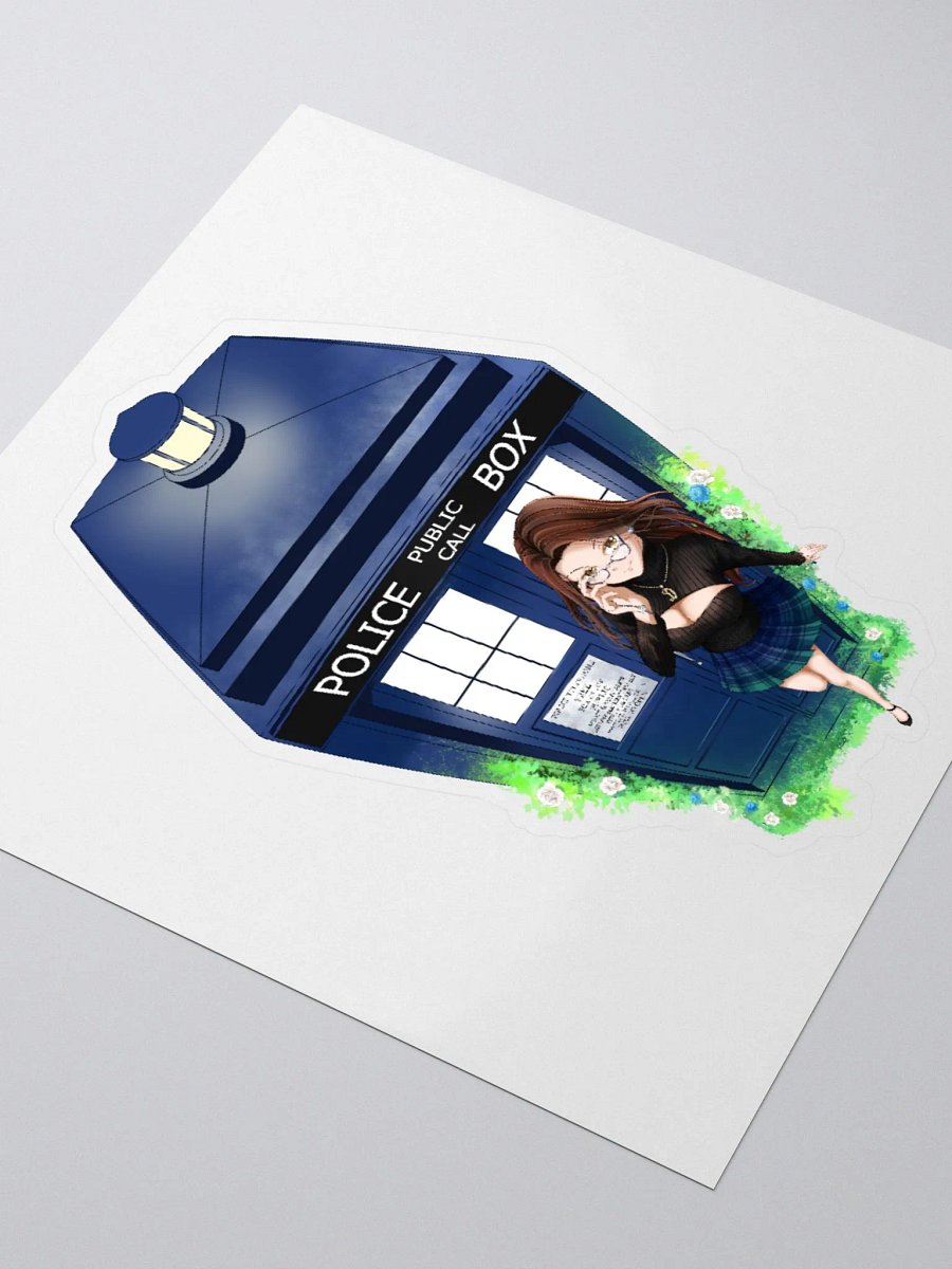 Whovie Tardis Sticker product image (3)