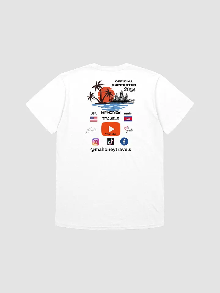 Official 2024 Mahoney Travels Supporter T-Shirt product image (1)