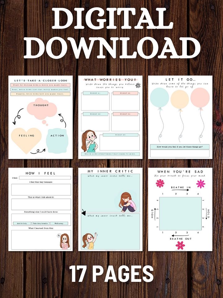 Cognitive Behavioral Therapy (CBT) Workbook for Kids and Teens product image (1)