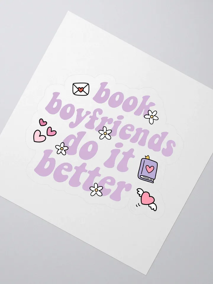 Book Boyfriends Sticker product image (2)
