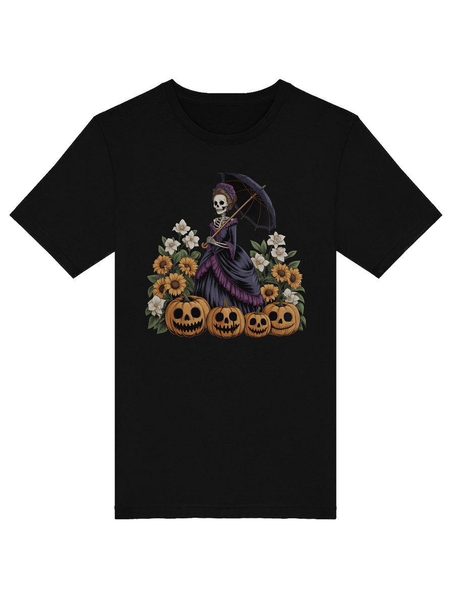 Elegant Skeleton Parasol T-Shirt product image (10)