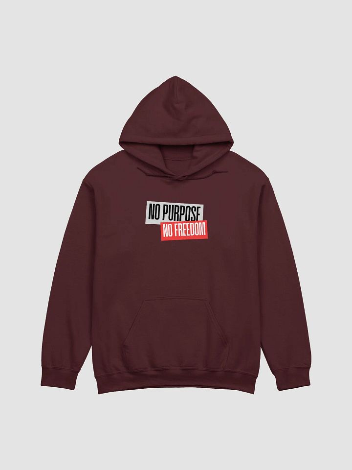 Freedom Classic Hoodie | No purpose no freedom product image (3)