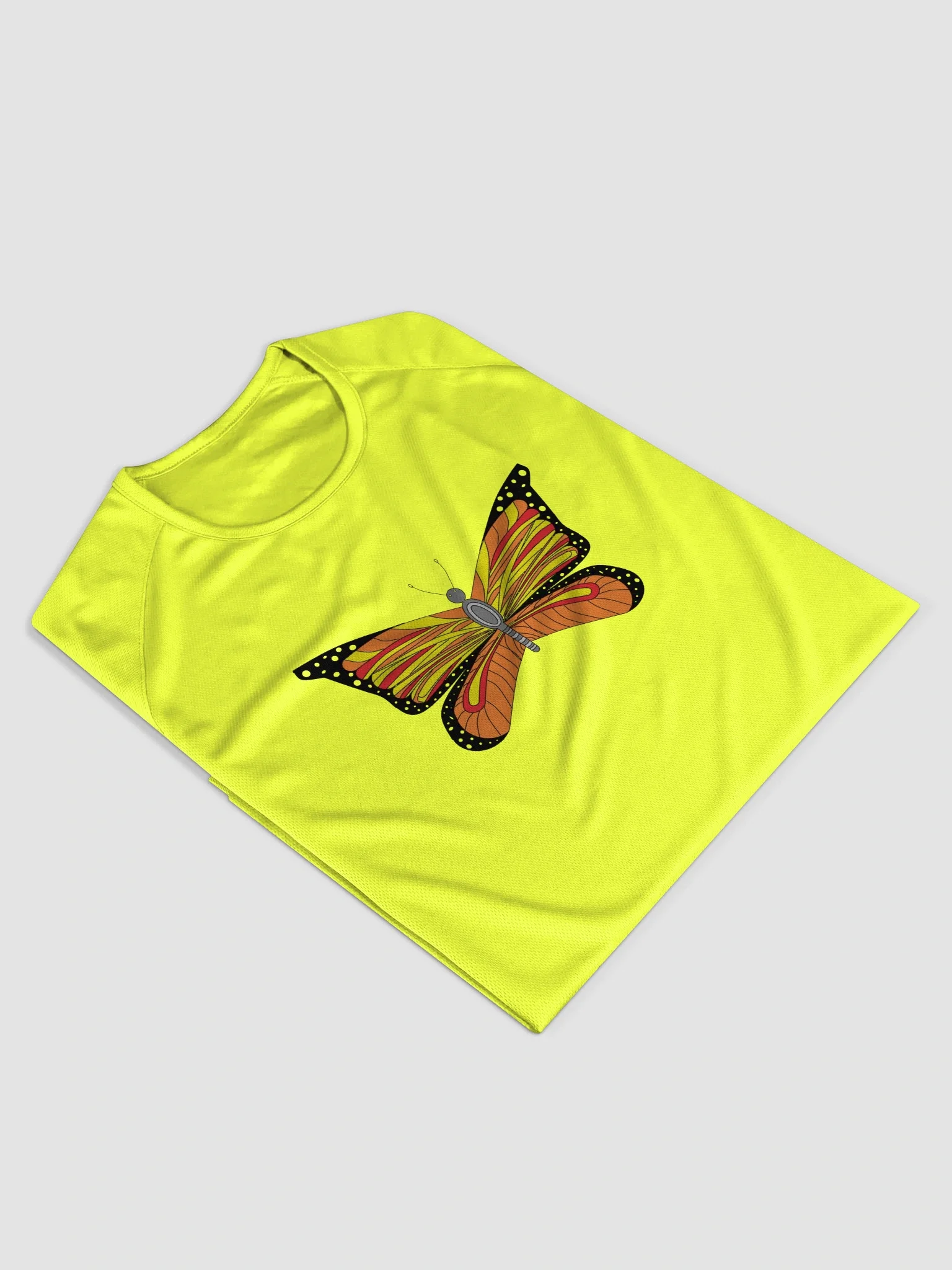 Vibrant Butterfly Breathable Sports Jersey product image (26)
