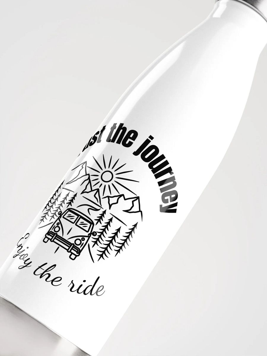 'Trust the Journey' Steel Water Bottle product image (5)