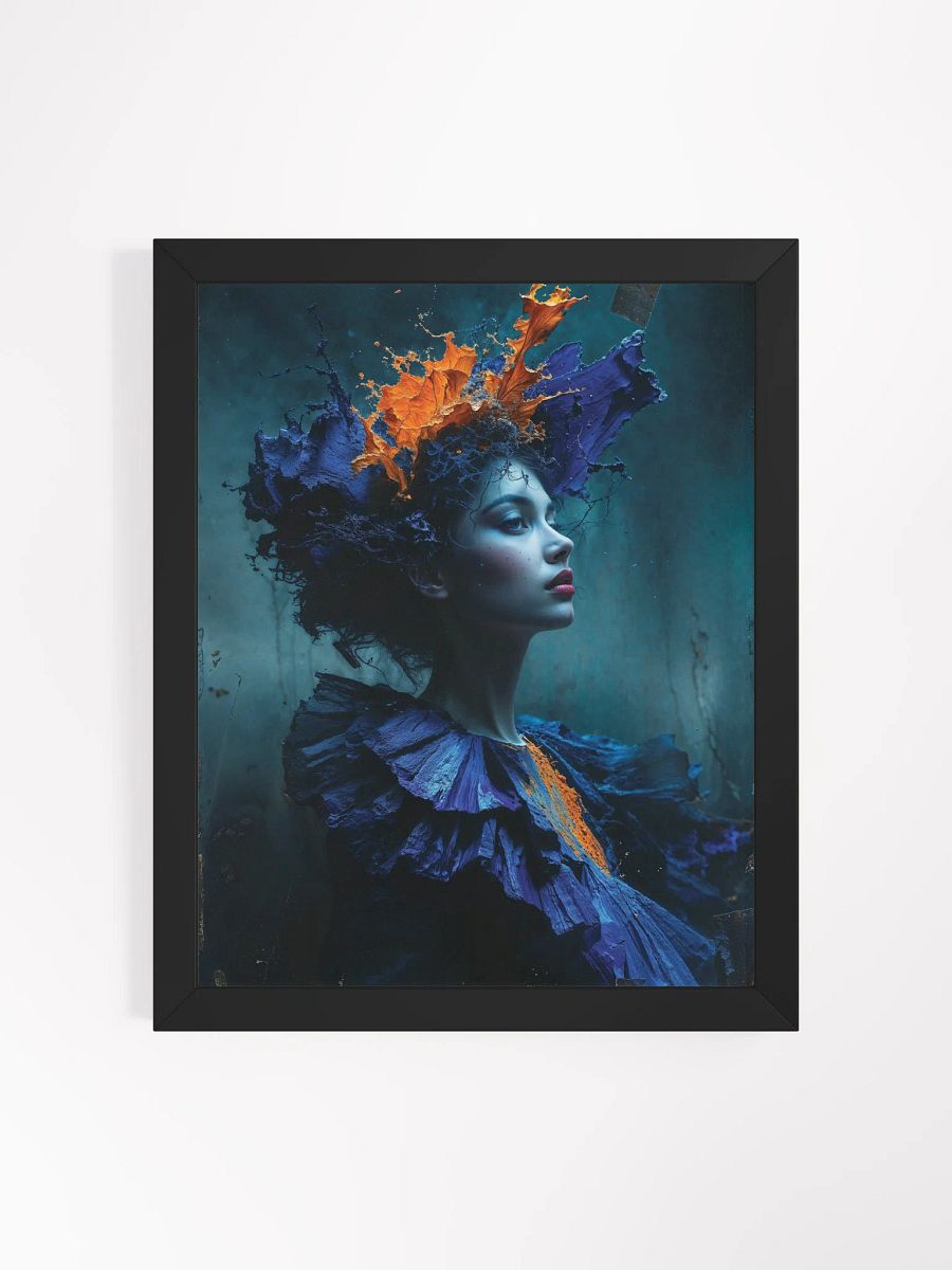 Crown of Ember and Cobalt Framed Print product image (4)