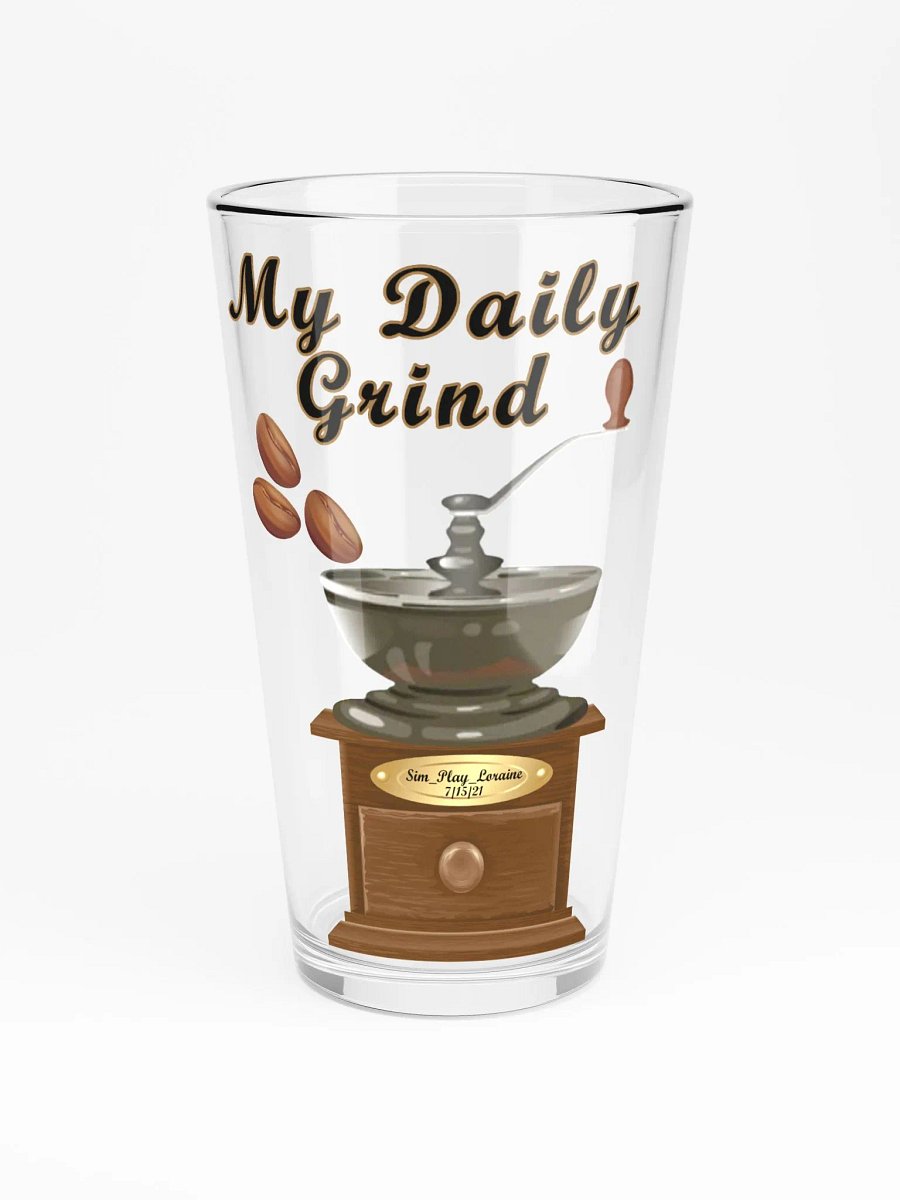 Limited Time Loraine's Coffee House Twitch Established Date Drinking Glass product image (3)