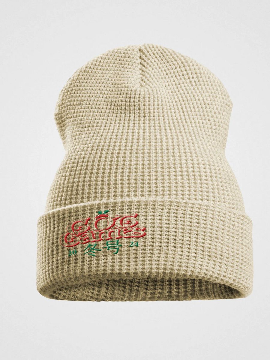G.O.T HOLLY WAFFLE BEANIE product image (13)