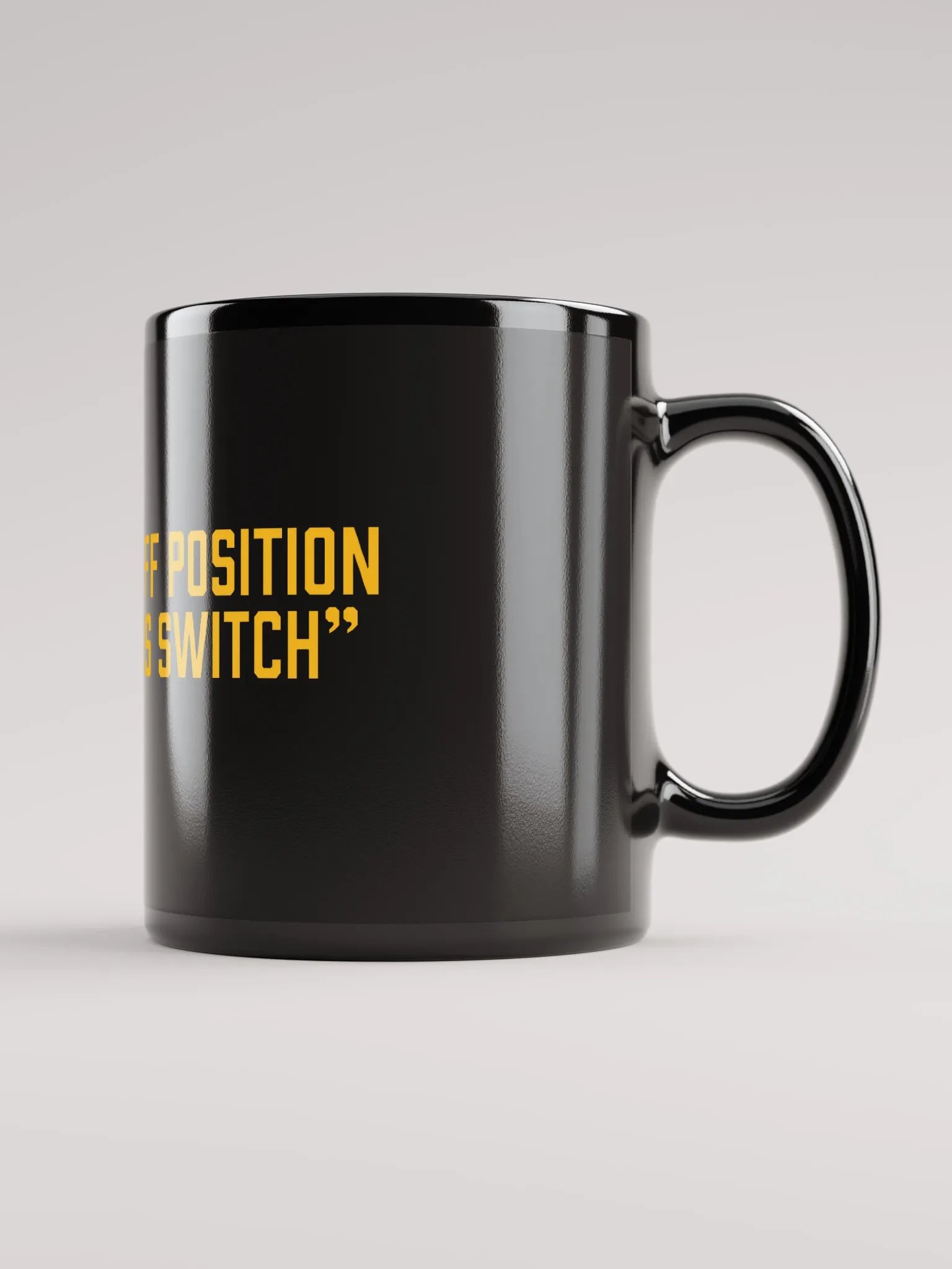There Is No Off Position On The Genius Switch Mug product image (1)