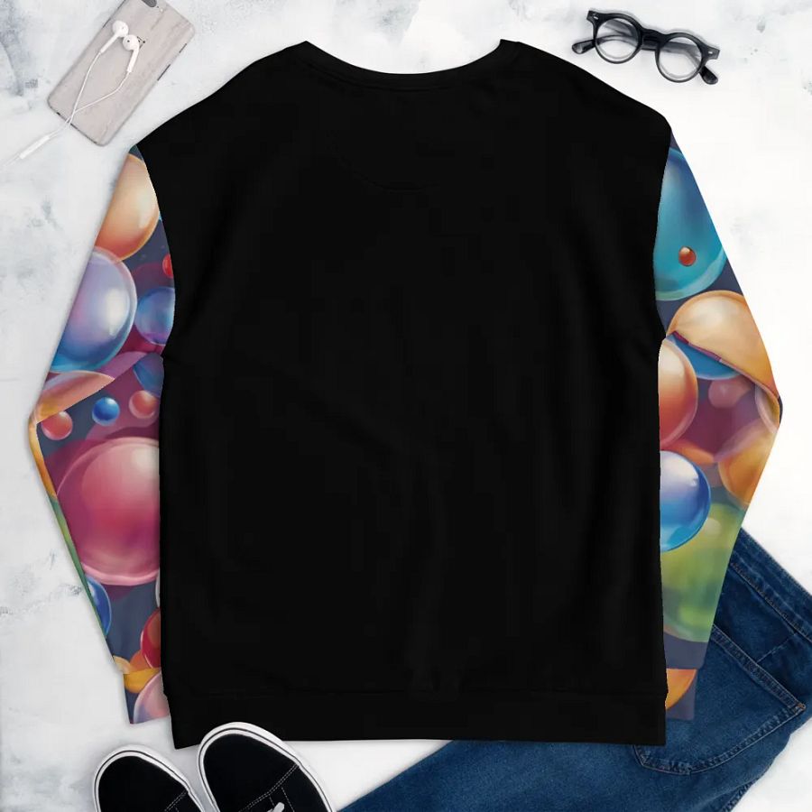 Vibrant Bubble Unisex Sweatshirt product image (9)