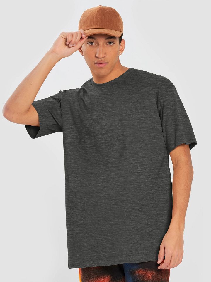 Plain Color Charcoal Heather T-Shirt product image (1)
