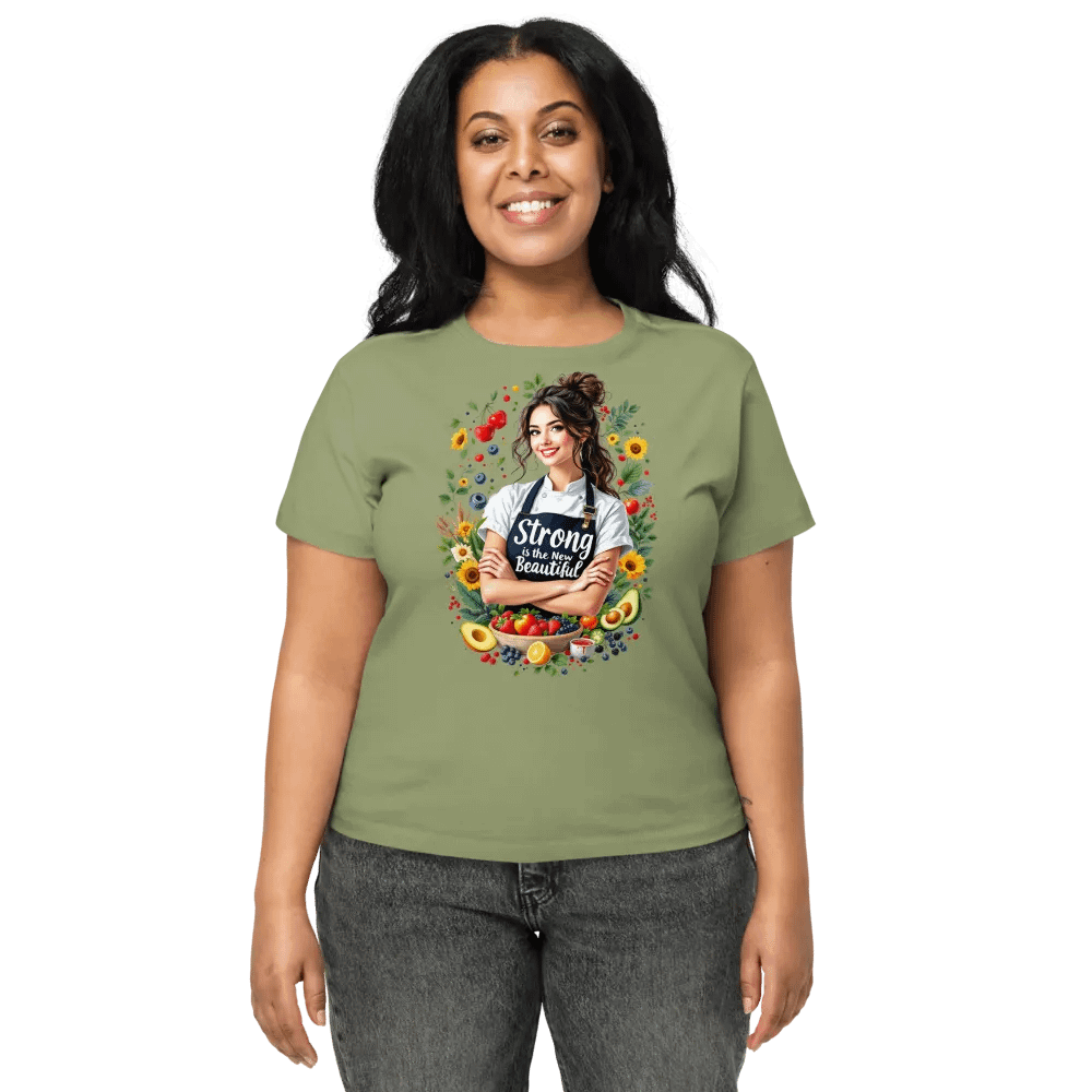 Strong is the New Beautiful Longline Tee product image (6)