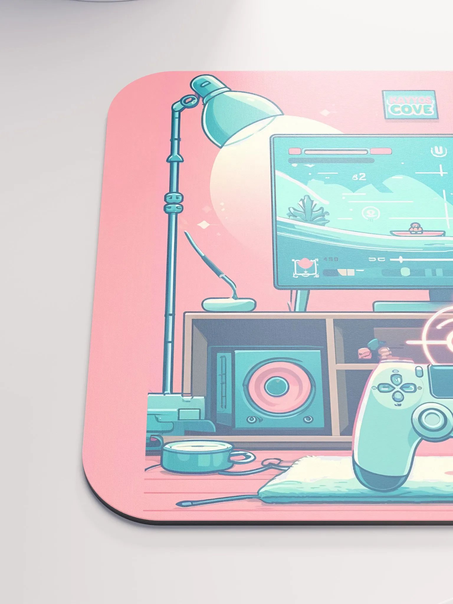 Pastel Player Mouse Pad - Game On Collection product image (6)