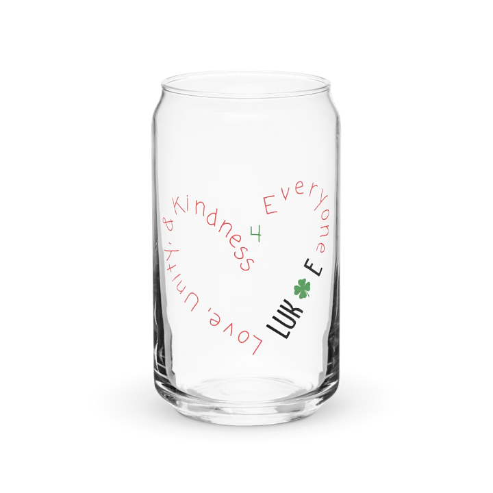Heartfelt Kindness Can Glass product image (2)
